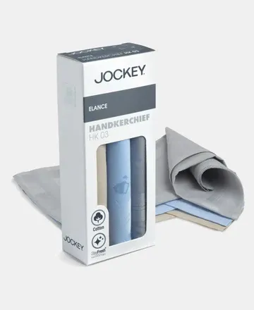 [Jockey-Handkerchief-HK03 3 Piece Pack-Size: FS,Color: Assorted] Jockey-Handkerchief-HK03 (3 Piece Pack)