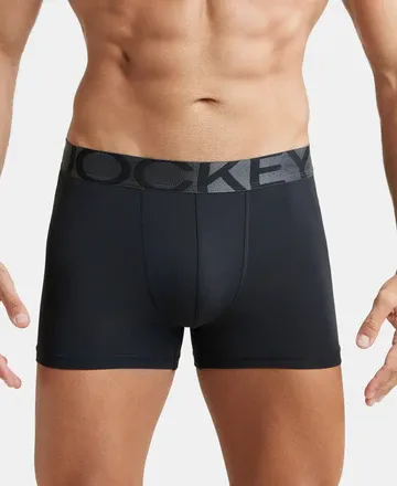 [Jockey-Long Trunk-IC28-Size: M,Color: Black] Jockey-Long Trunk-IC28 (M, Black)