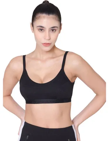 [Body Care-Bra Sports-1604-Size: XS,Color: Black] Body Care-Bra Sports-1604 (XS, Black)