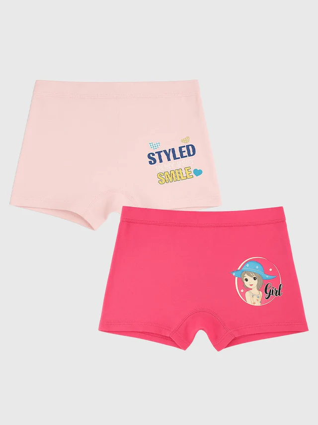 Body Care-Girls Shorts-KGA1179 PK