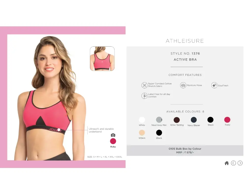 Jockey-Bra Sports-1376
