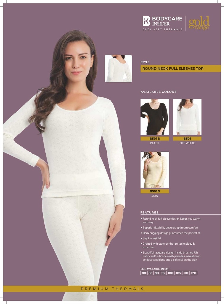 [Body Care-Thermal Upper-Skin TGA501 PK-Size: 95,Color: Skin] Body Care-Thermal Upper-Skin TGA501 PK (95)