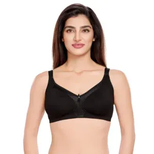 [Juliet-Bra-Shrishti-Size: 34,Cup: C,Color: Black] Juliet-Bra-Shrishti (34, C, Black)