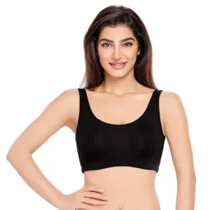 Juliet-Bra Sports-JS 90 (1) (S, Black)