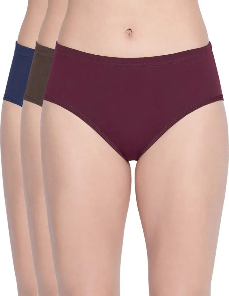 [Body Care-Panty-2D Pack of 3-Size: S,Color: Assorted] Body Care-Panty-2D (Pack of 3) (S)