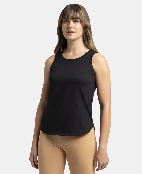 [Jockey-Tank Top-AW77-Size: M,Color: Black] Jockey-Tank Top-AW77 (M)