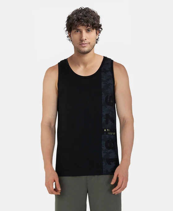 Jockey-Tank Top-9928 (M, Black)